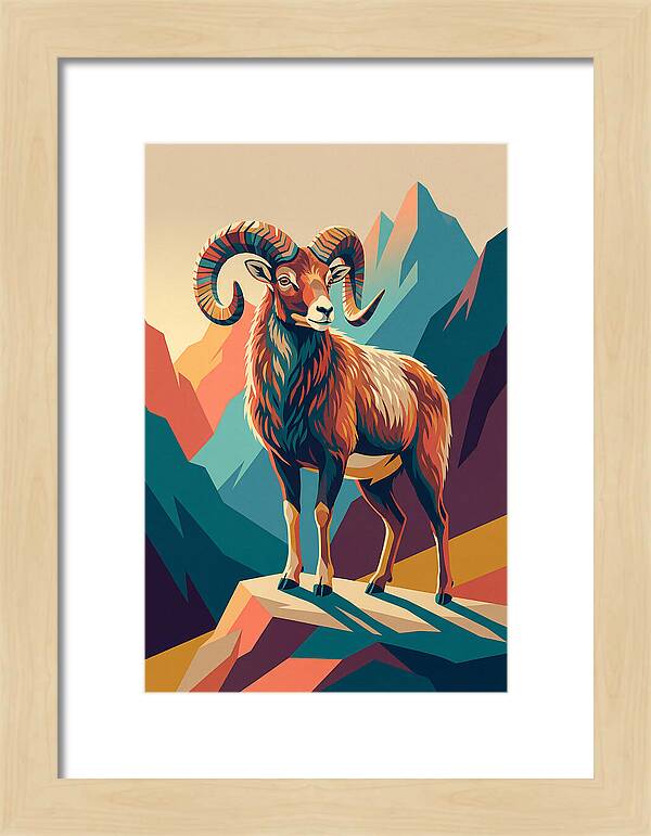 Mouflon Majestic Stance
