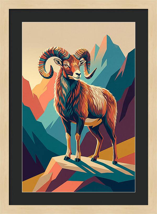 Mouflon Majestic Stance