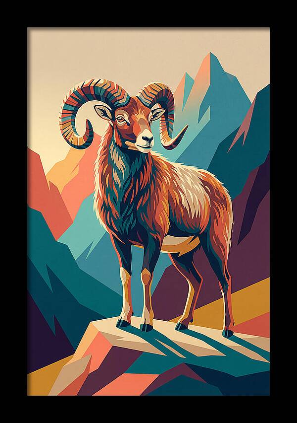 Mouflon Majestic Stance