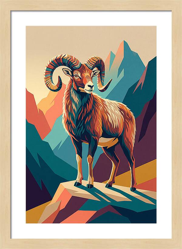Mouflon Majestic Stance