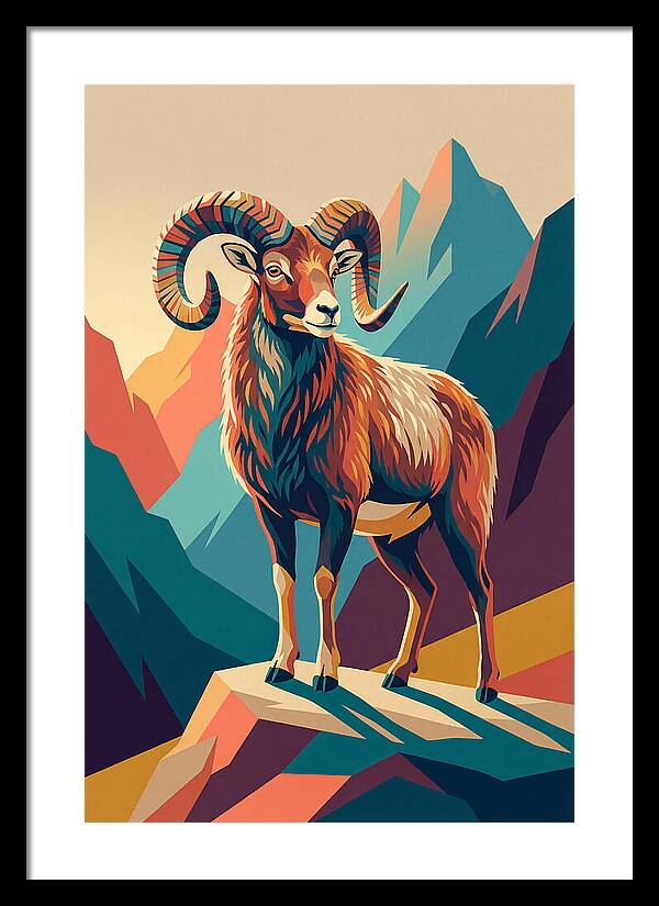 Mouflon Majestic Stance
