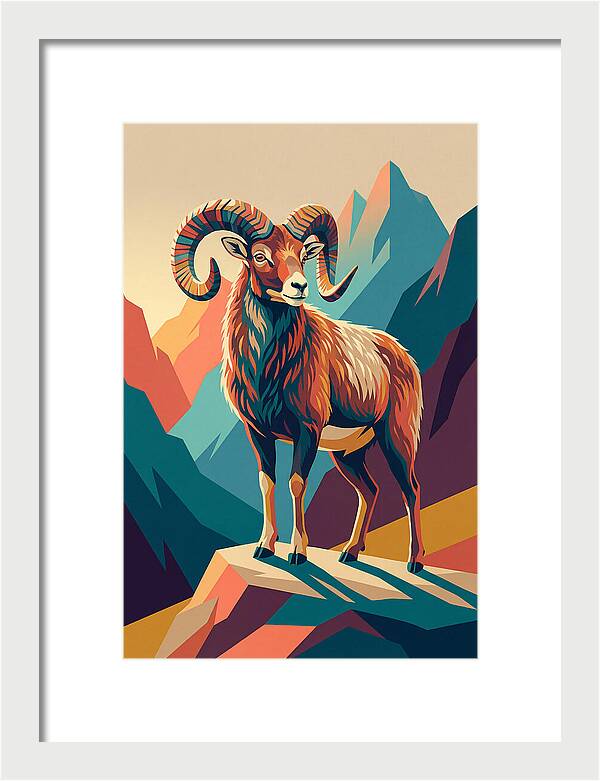 Mouflon Majestic Stance