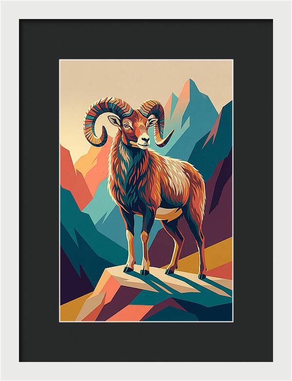 Mouflon Majestic Stance