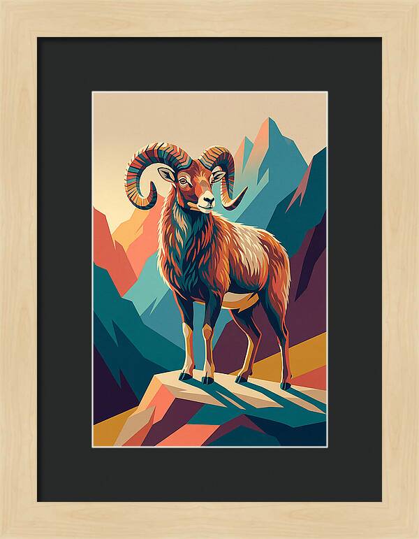 Mouflon Majestic Stance