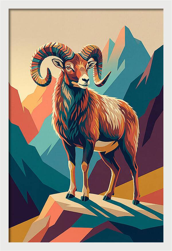 Mouflon Majestic Stance