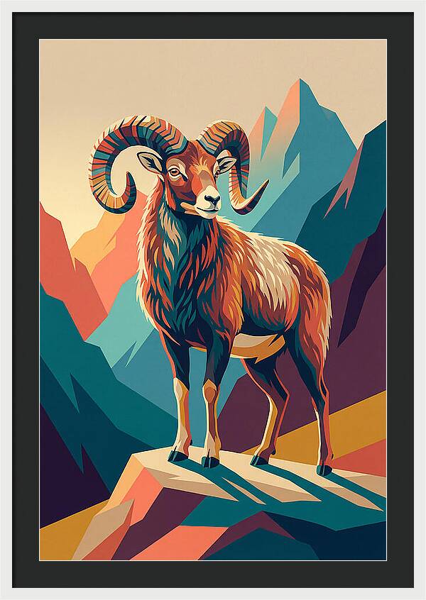 Mouflon Majestic Stance