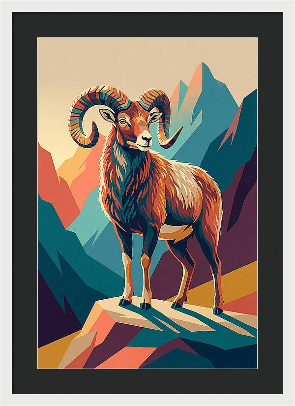 Mouflon Majestic Stance