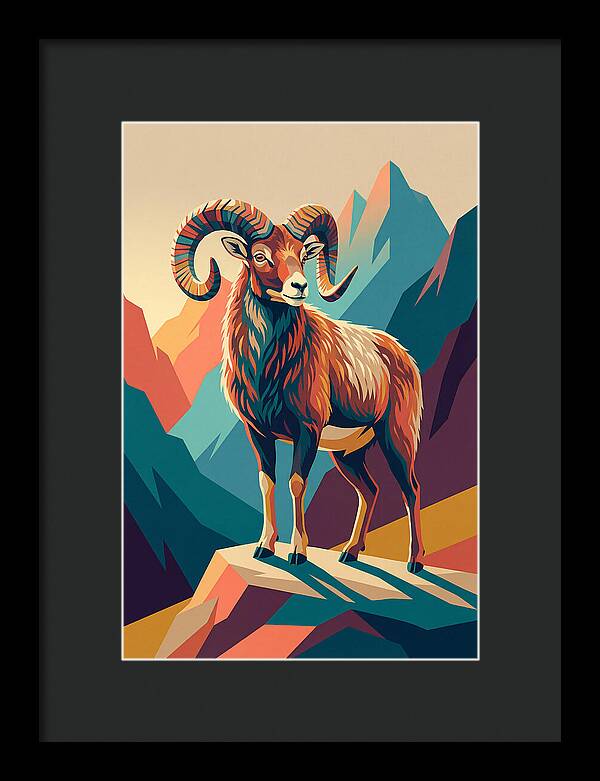 Mouflon Majestic Stance