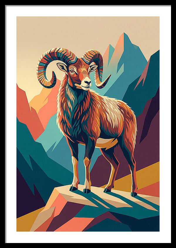 Mouflon Majestic Stance