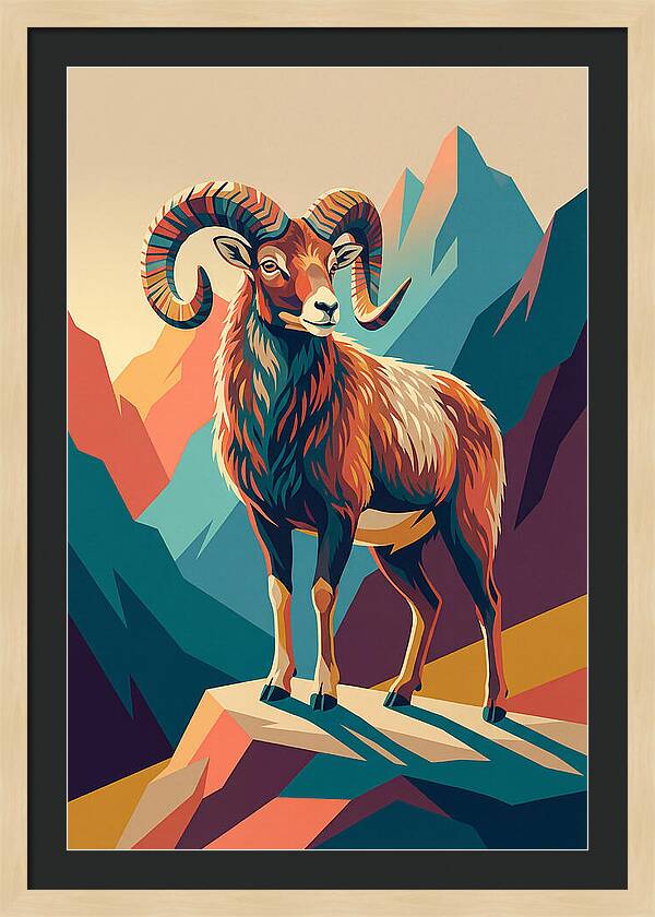 Mouflon Majestic Stance
