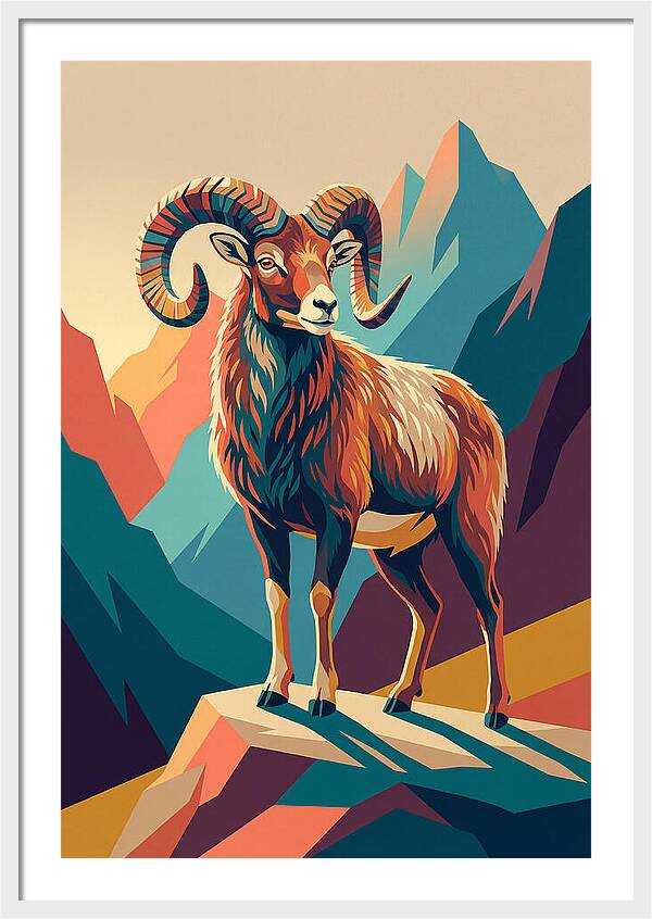 Mouflon Majestic Stance