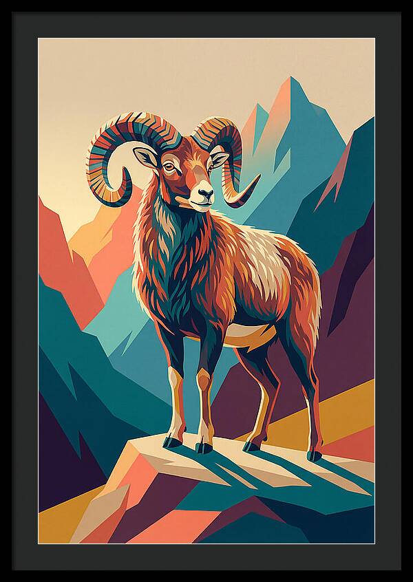 Mouflon Majestic Stance