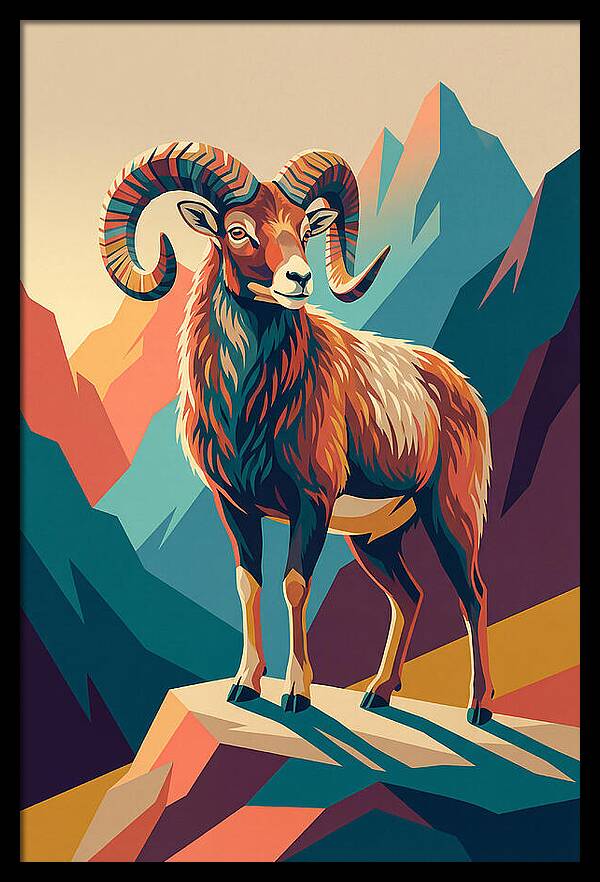 Mouflon Majestic Stance