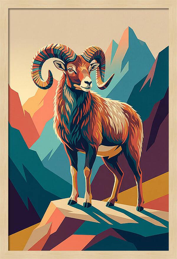 Mouflon Majestic Stance