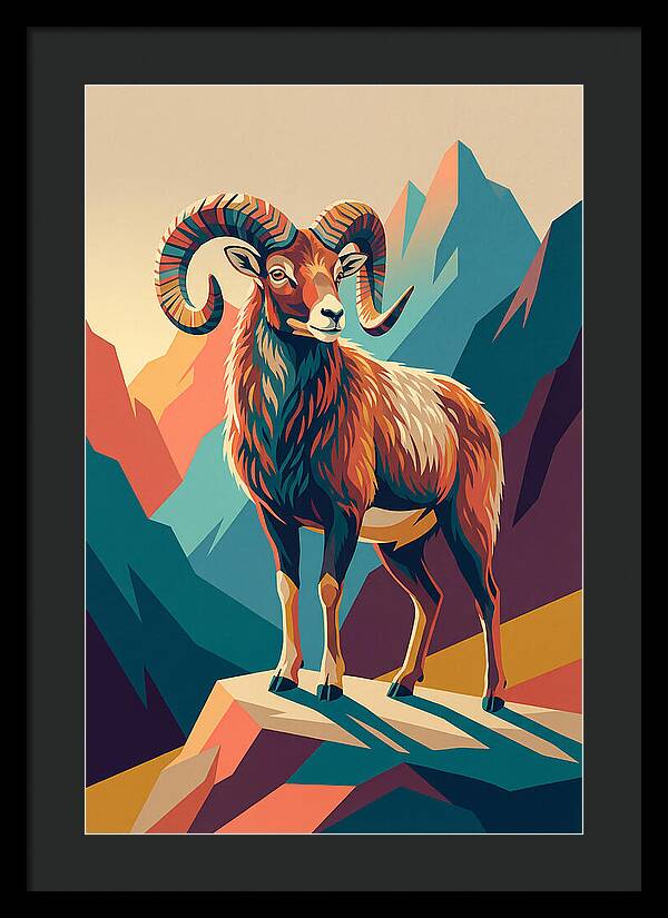 Mouflon Majestic Stance