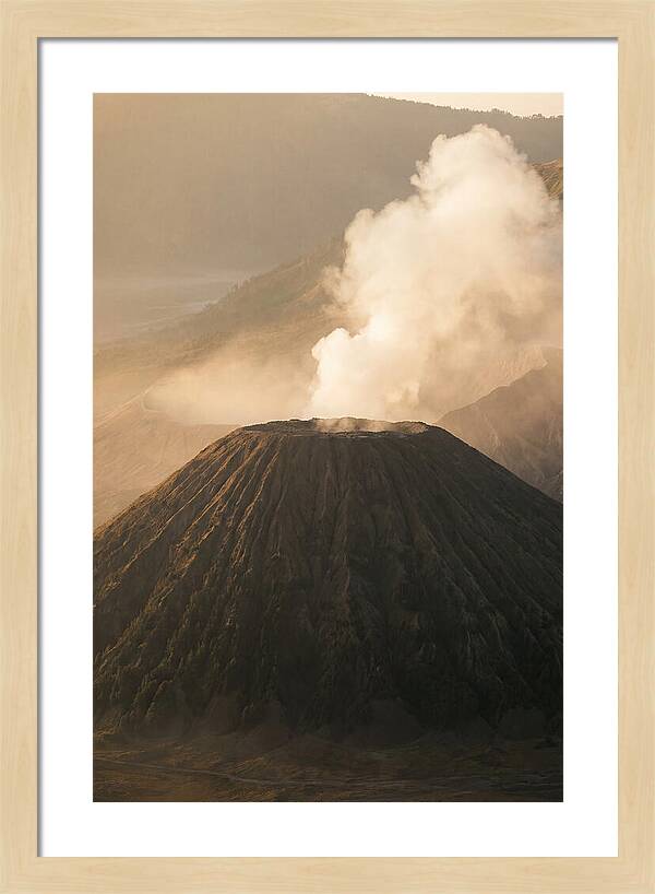 Mount Bromos Majestic Eruption