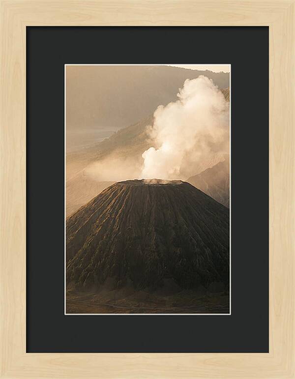 Mount Bromos Majestic Eruption
