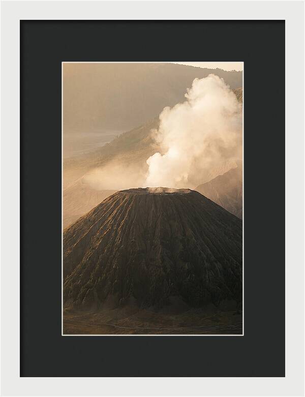 Mount Bromos Majestic Eruption