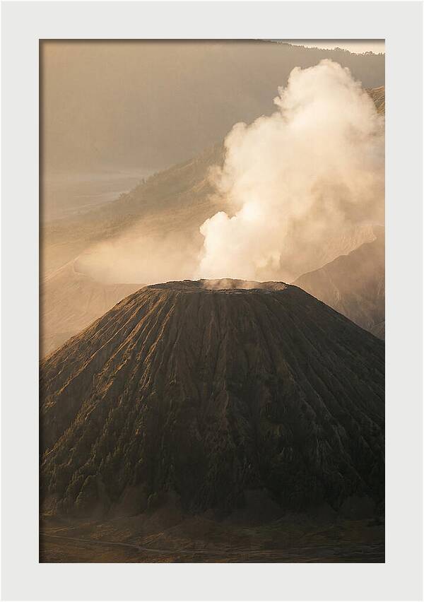 Mount Bromos Majestic Eruption