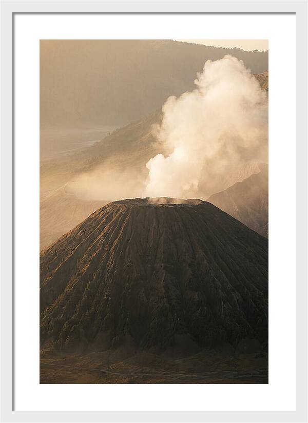 Mount Bromos Majestic Eruption