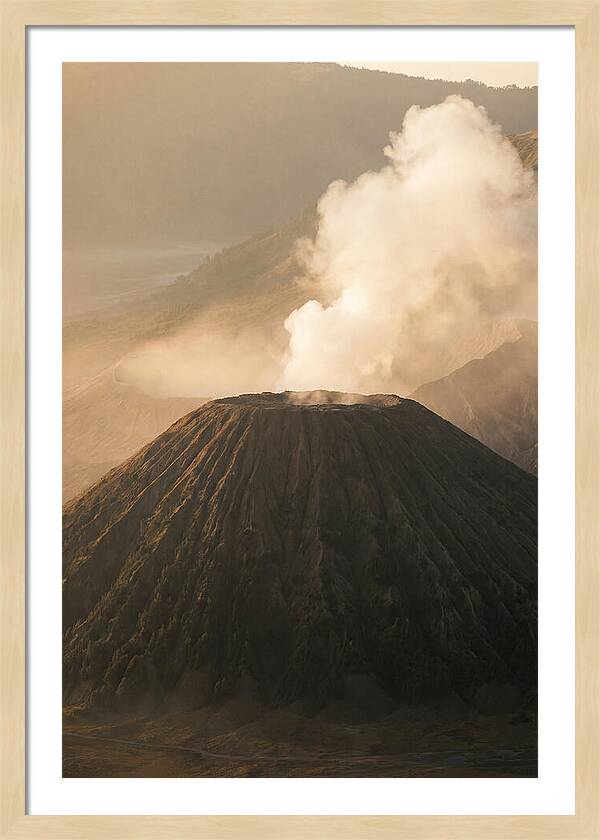 Mount Bromos Majestic Eruption