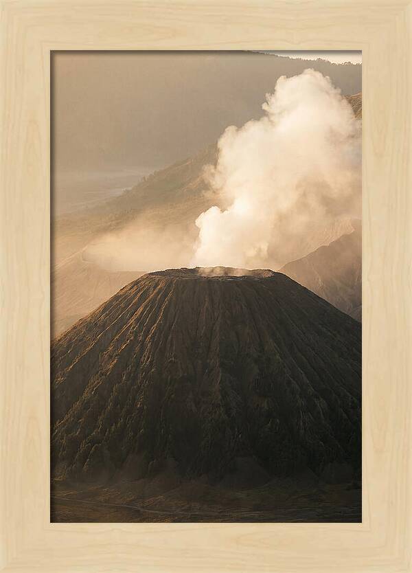 Mount Bromos Majestic Eruption
