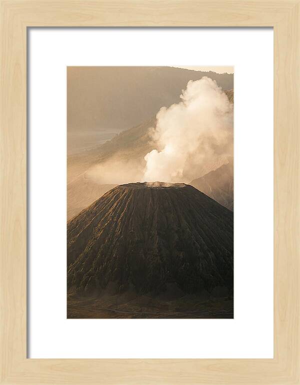 Mount Bromos Majestic Eruption