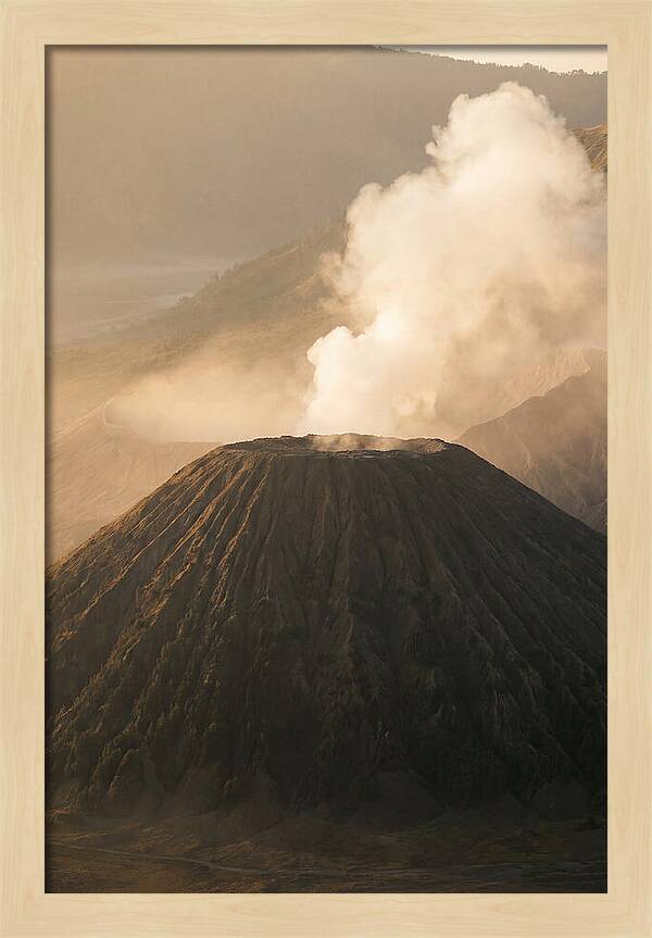 Mount Bromos Majestic Eruption