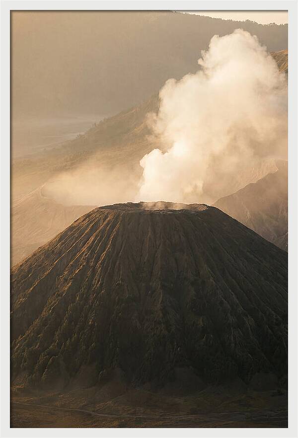 Mount Bromos Majestic Eruption