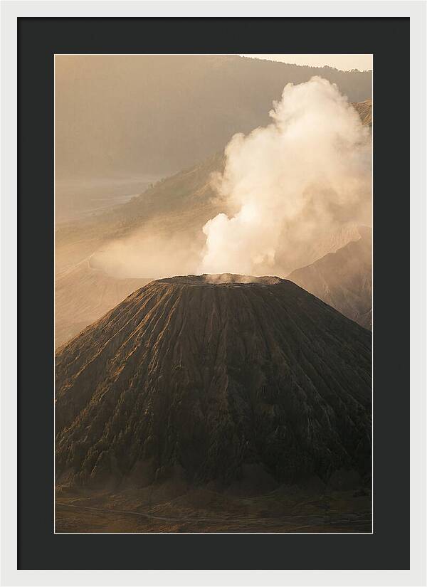 Mount Bromos Majestic Eruption