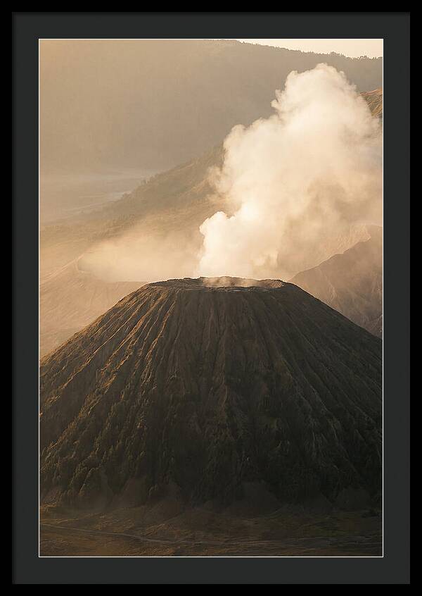 Mount Bromos Majestic Eruption