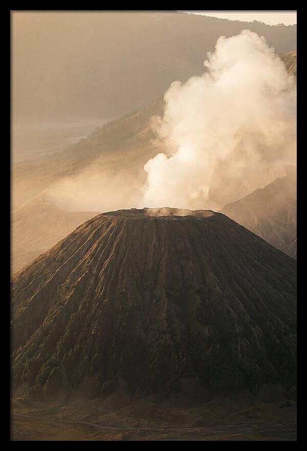 Mount Bromos Majestic Eruption