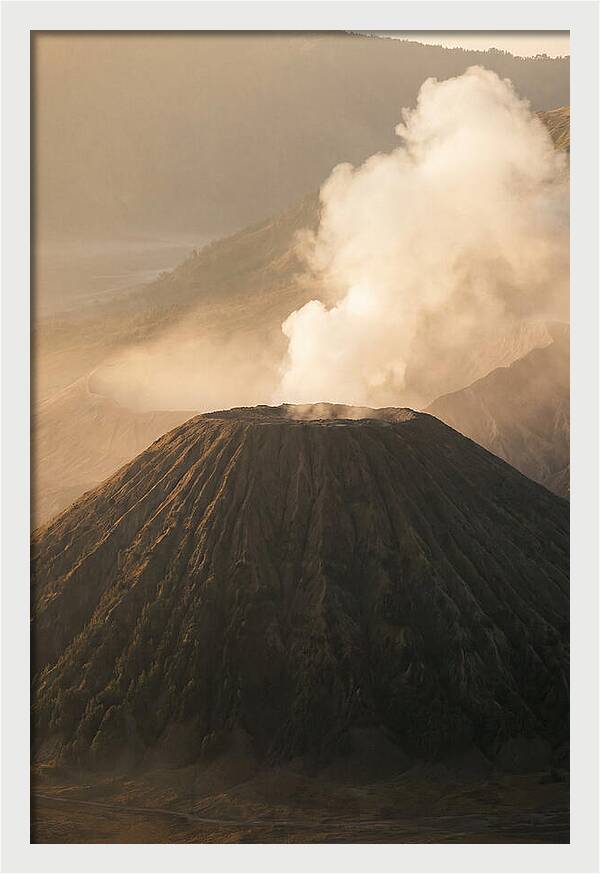 Mount Bromos Majestic Eruption
