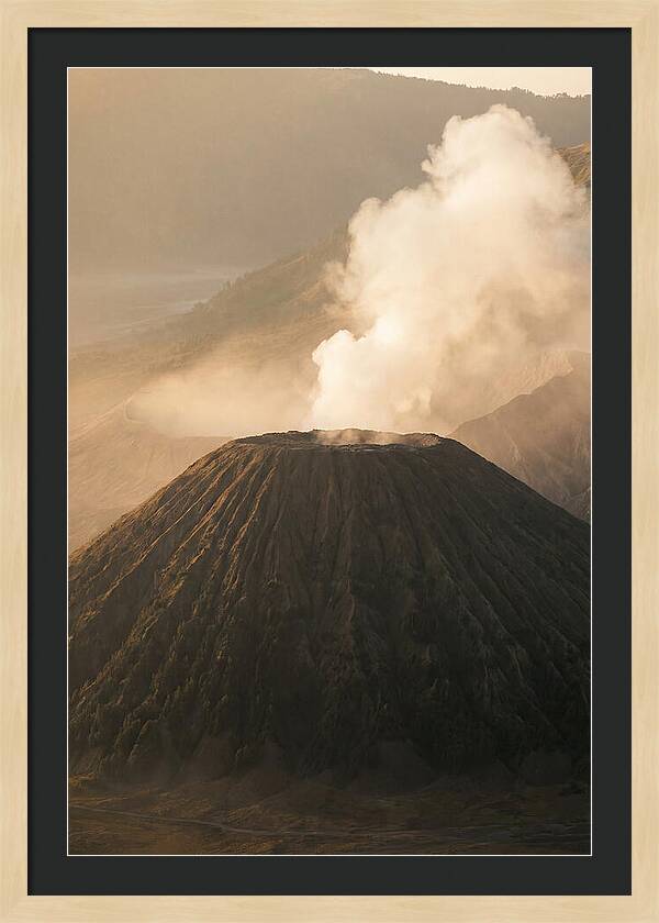 Mount Bromos Majestic Eruption