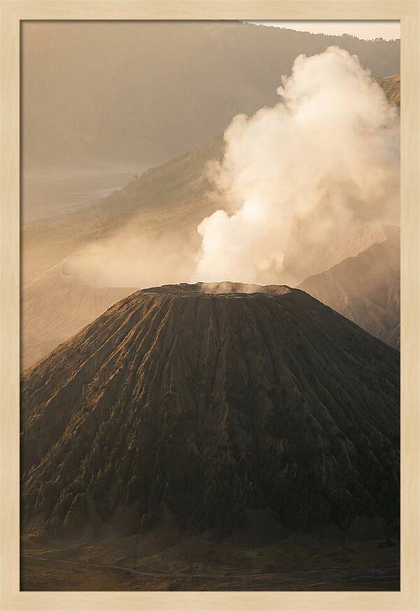 Mount Bromos Majestic Eruption
