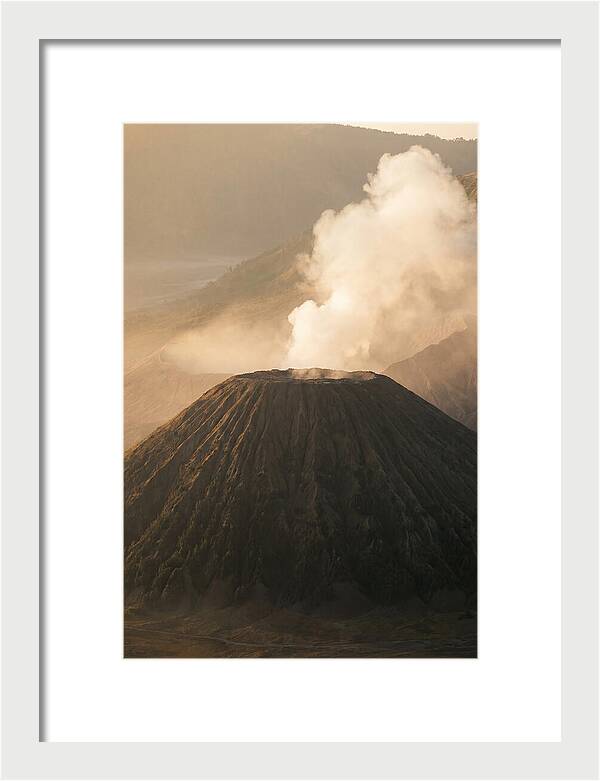Mount Bromos Majestic Eruption