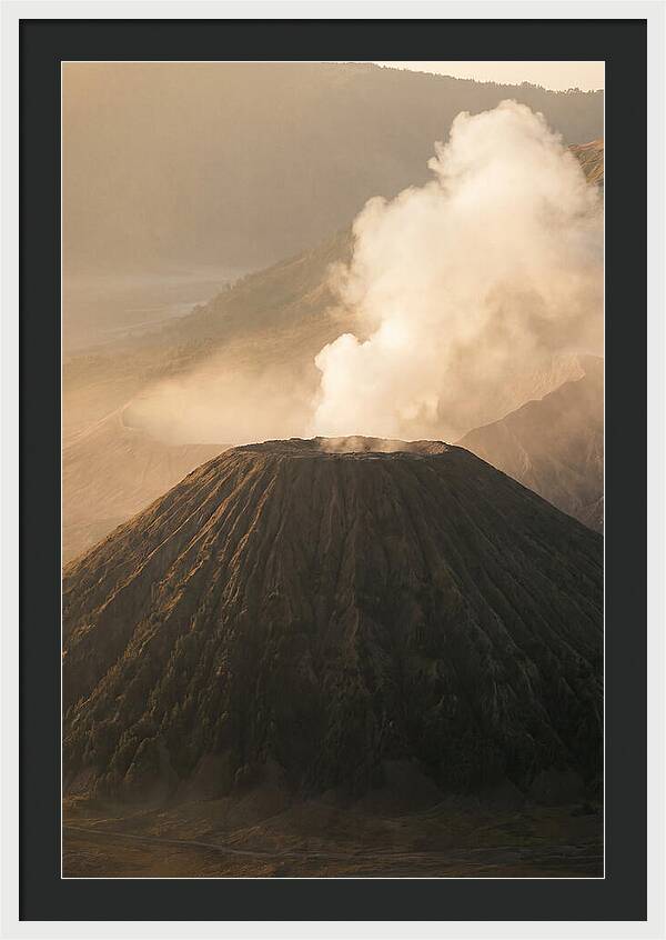 Mount Bromos Majestic Eruption