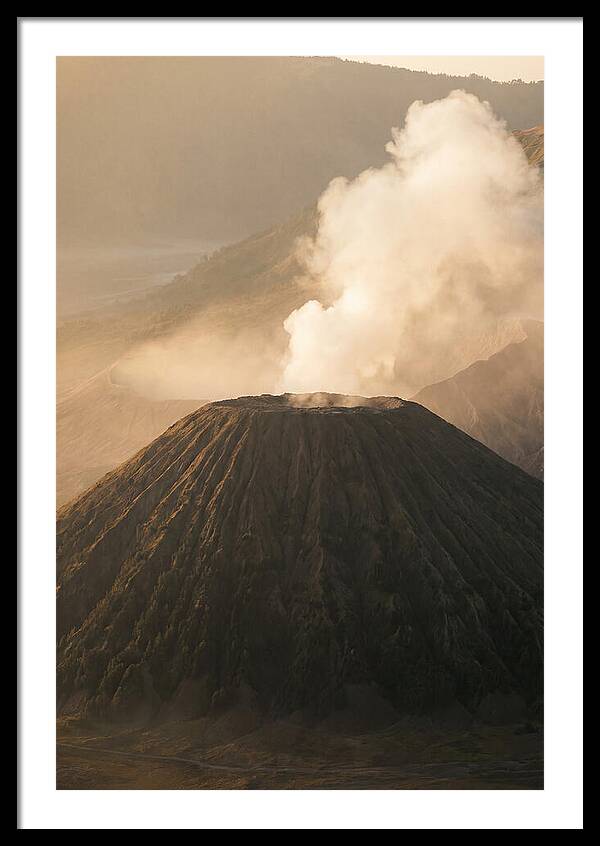 Mount Bromos Majestic Eruption