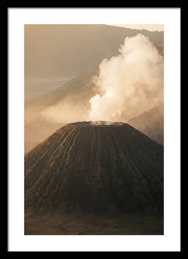 Mount Bromos Majestic Eruption