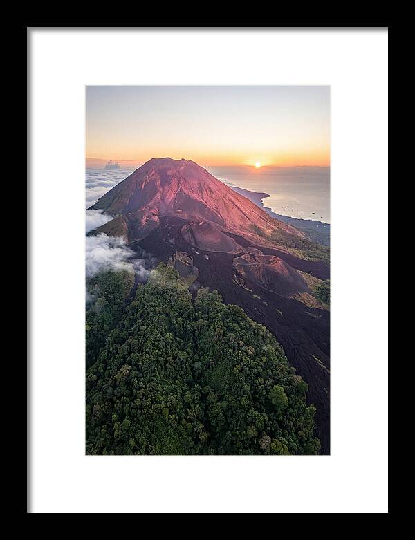 Mount Cameroon At Sunrise