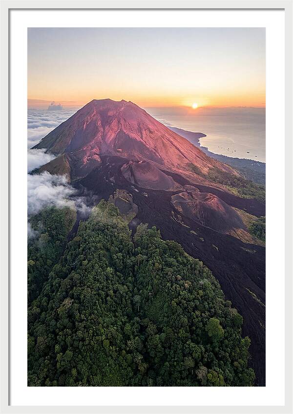 Mount Cameroon At Sunrise