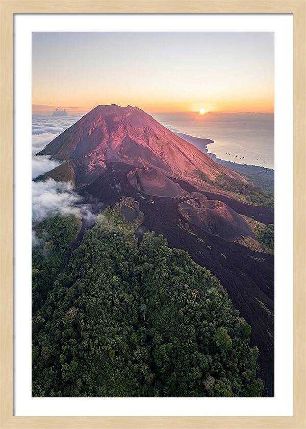 Mount Cameroon At Sunrise