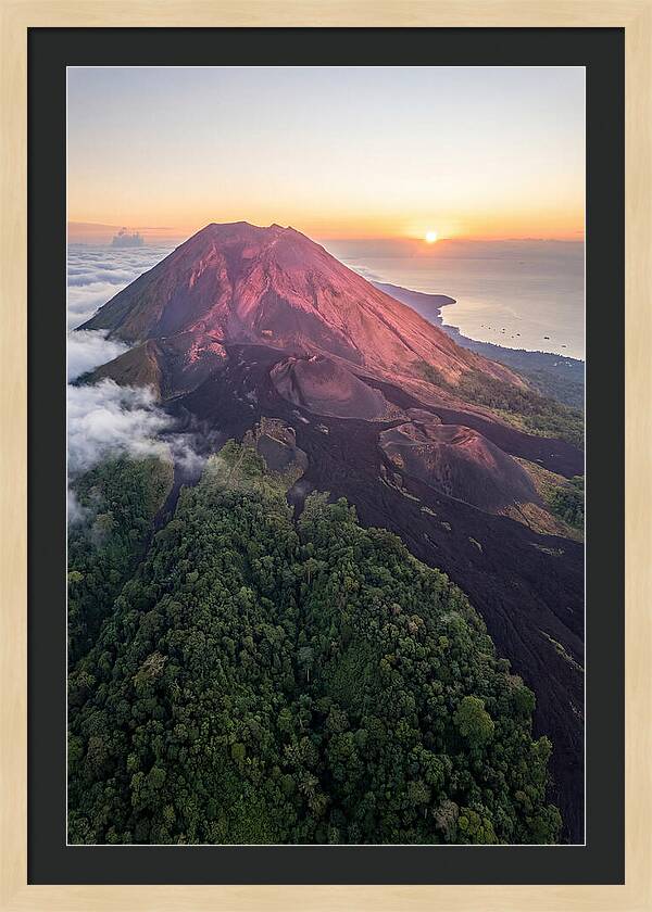 Mount Cameroon At Sunrise