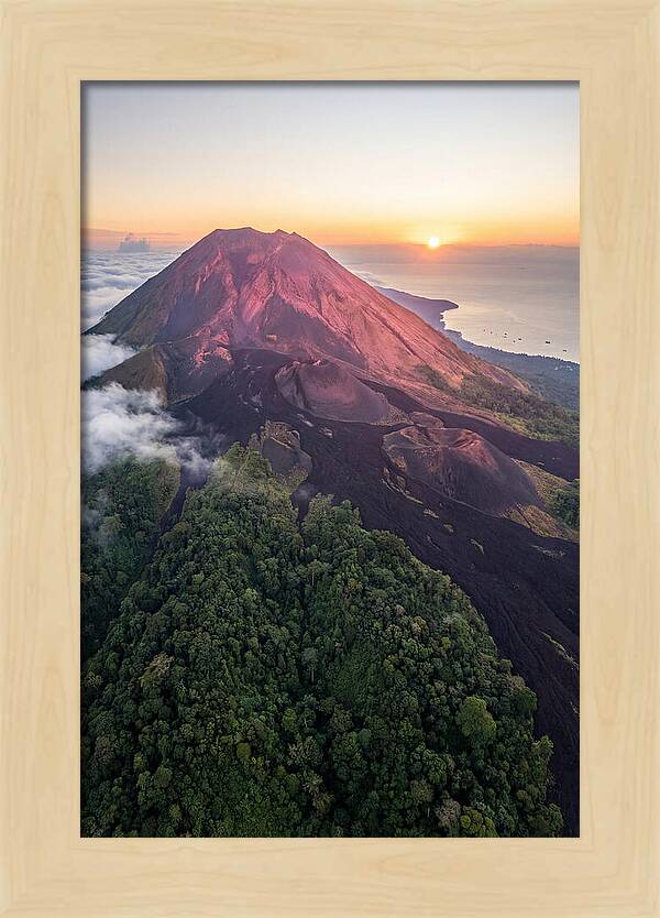 Mount Cameroon At Sunrise