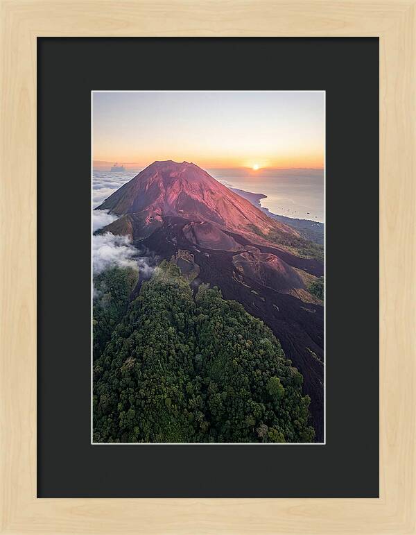 Mount Cameroon At Sunrise