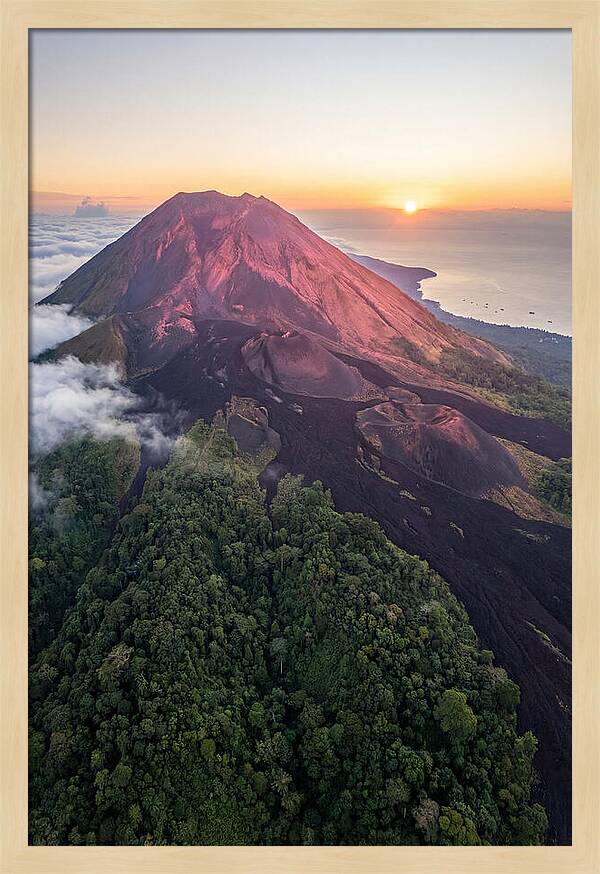 Mount Cameroon At Sunrise