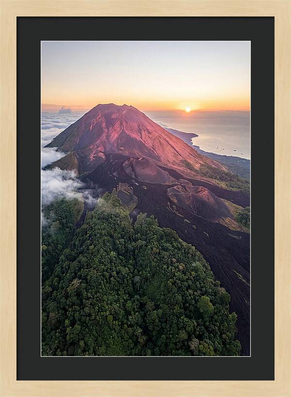 Mount Cameroon At Sunrise