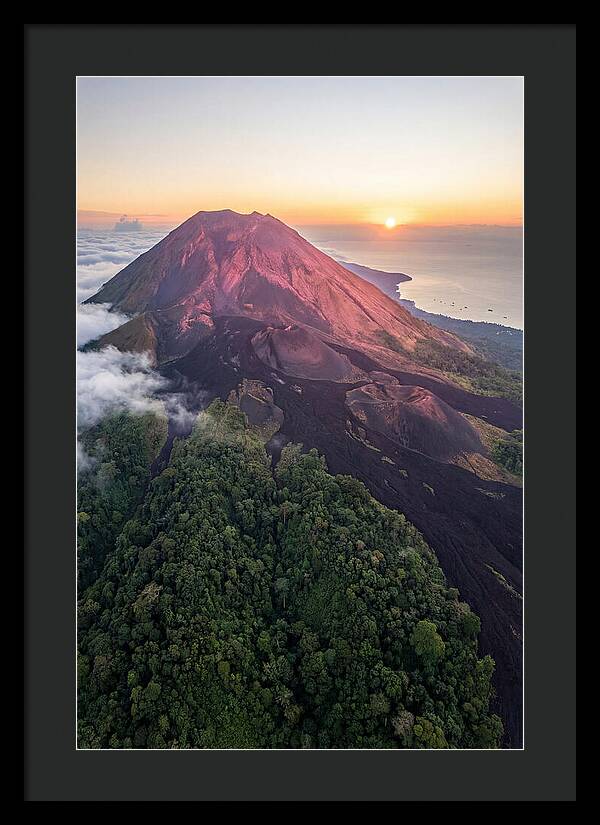 Mount Cameroon At Sunrise