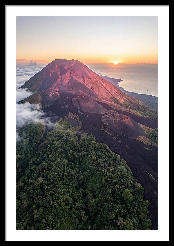 Mount Cameroon At Sunrise
