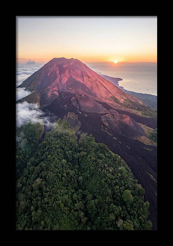 Mount Cameroon At Sunrise